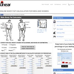 body fat calculator 6 formulas to calculate body fat percentage