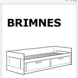 Embly Pearltrees Www Ikea Us En Embly Instructions Brimnes Daybed Frame With Drawers Aa 5