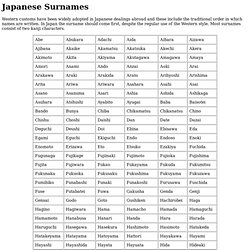 Japanese last names for girls iphone pics 48