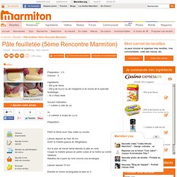 rencontre autour des pates
