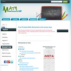 Printables Math Worksheets Go math worksheets go free printable pearltrees worksheets