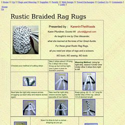 braided rag rugs pearltrees