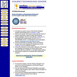 word origins website