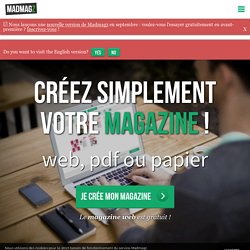faire un magazine gratuit faire un magazine gratuit