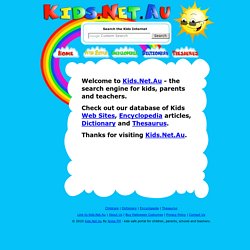 Kids Net Au Search Engine For Children Pas Educators Au Search Engine For Kids Children Pas Educators And Teachers