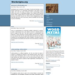 word origins website