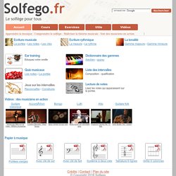 TÉLÉCHARGER GNU SOLFEGE
