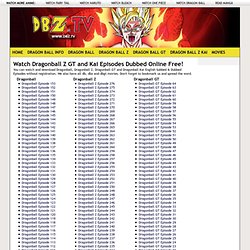 dbz series online