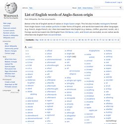 13 wonderful old english