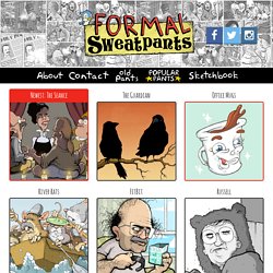 formal sweatpants a webcomic written and illustrated by josh