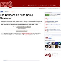 Online Name Word Generators Pearltrees