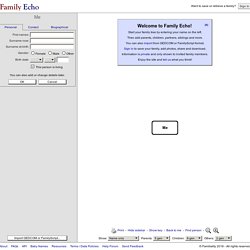 family echo free online family tree maker pearltrees