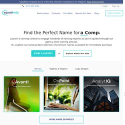 business name ideas advertising slogans usability testing it works website name ideas