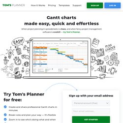 tom s planner online gantt chart web based gantt chart software