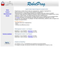 TÉLÉCHARGER ROBOTPROG GRATUITEMENT FRANCAIS GRATUIT