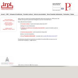 Recherche propriété intellectuelle