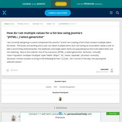 composant chronoforms joomla 1.5