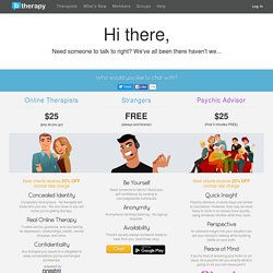 blahtherapy talk therapy online