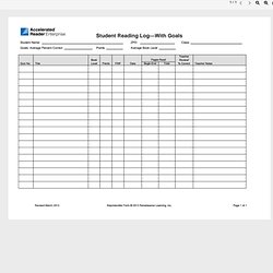 reading logs and progress charts pearltrees student reading log