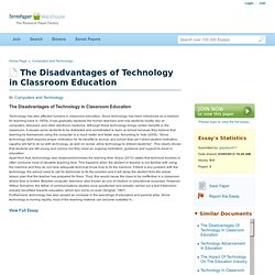 About English Language Essay The Disadvantages Of Technology In Classroom Education College Essay Example Essay Papers also Apa Annotated Bibliography Website Pros And Cons Of Technology Pearltrees Essays On Importance Of English