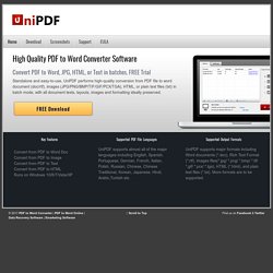 Picture to word converter software