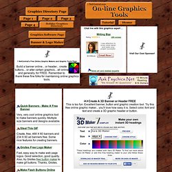 banner maker free banner creator for your website myspace free banner maker online