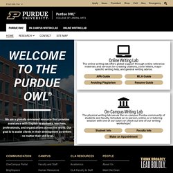 purdue owl writing exercises pearltrees perdue owl